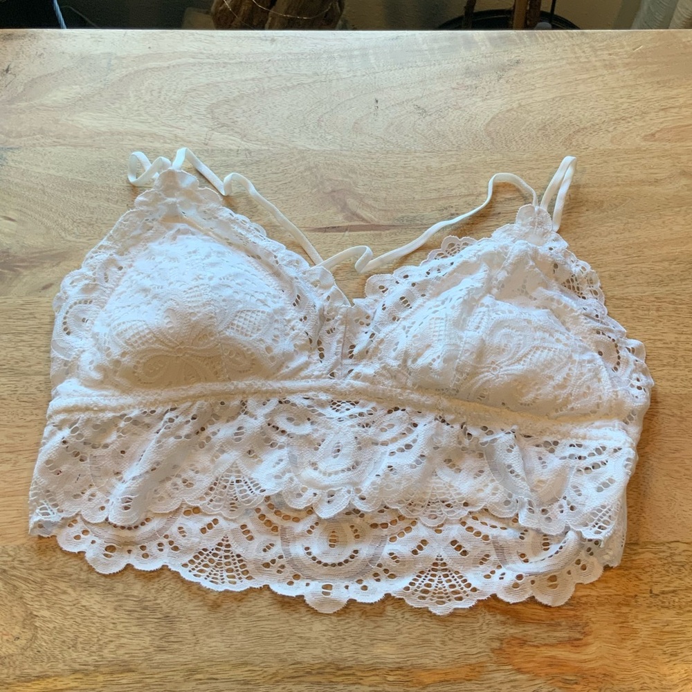 White Lace Bralette